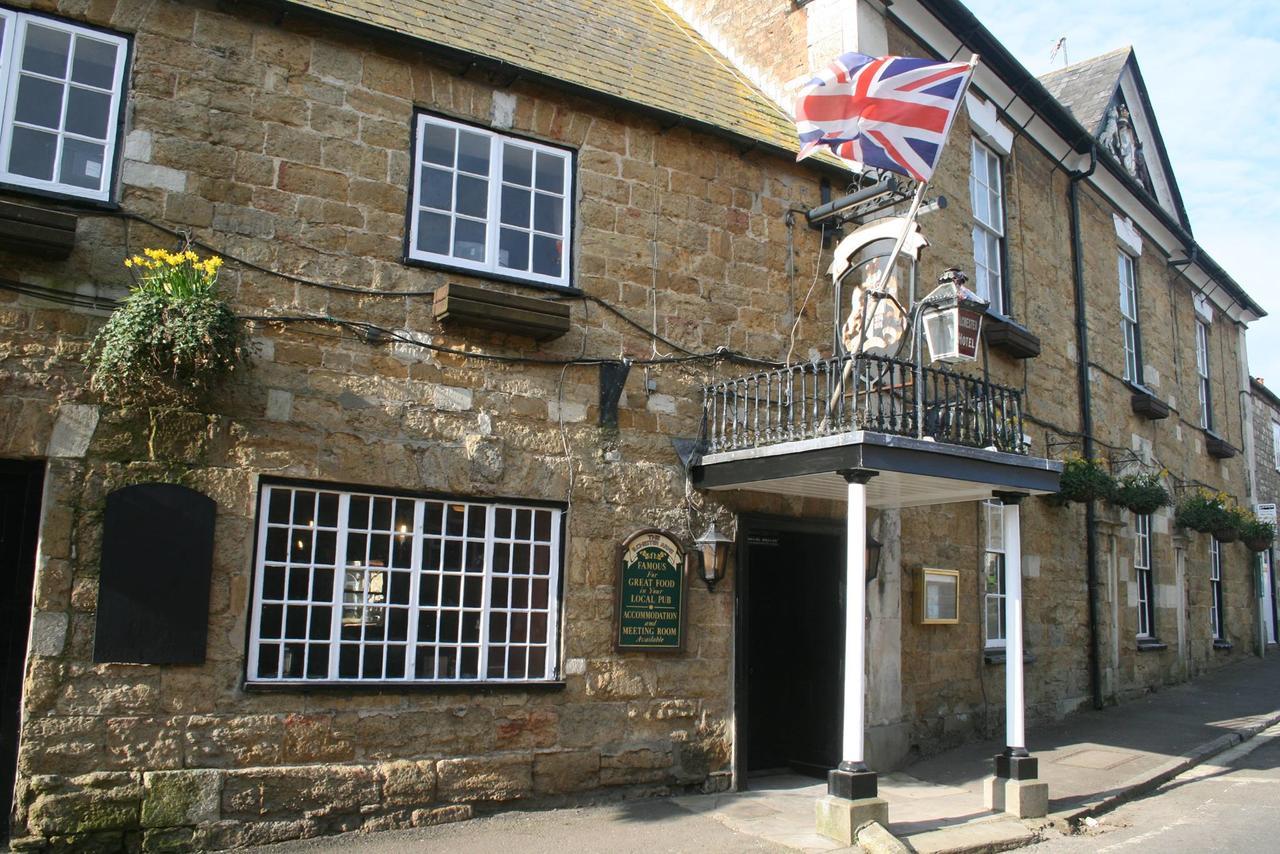 The Ilchester Arms Hotel アボッツバリー エクステリア 写真